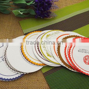 Disposable hotel cup mat/cup cover wholesale