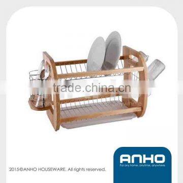 Kitchen Wooden Plate Rack in modern design