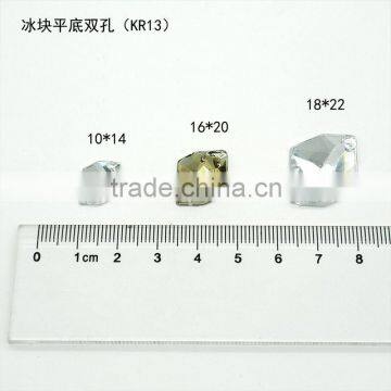 KR13 Galaxy 10*14 18*22 Flat Back Sew on Acrylic Rhinestones for Fashion Decoration, Craft Making, Garment Bags Accessories photo-2
