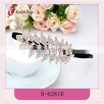 New design fashion low price rhinestone headband