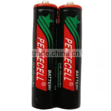 high power 35 minutes 1.5v r03 aaa size zinc carbon battery