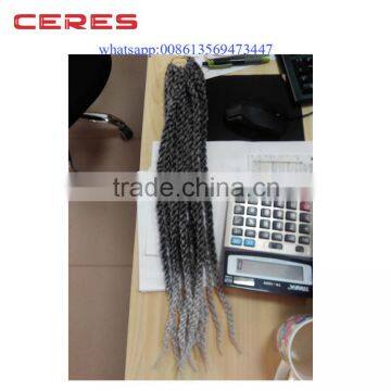 2016 Hot Sale 3D Cubic Twist Crochet Braids 22" 12strands/pack Crochet Braid Hair Extensions High Quality Braid photo-5