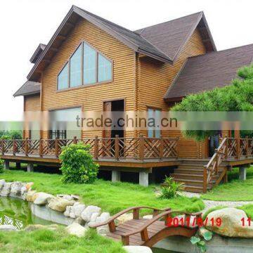 Fireproof and cheap charming prefab wooden house