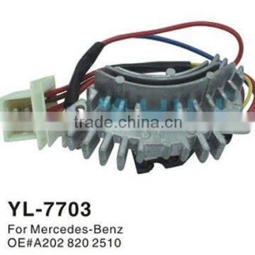 Blower motor resistor for Mercedes Benz, OEM A2028202510
