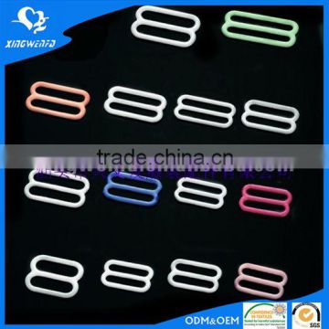 Colorful slider buckles for swimwear or bra strap accessory