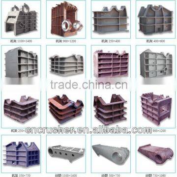 cast steel crusher upper frame