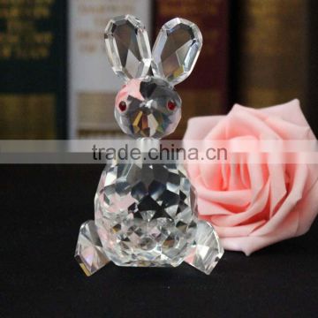 cute rabbit shaped glass gifts for children