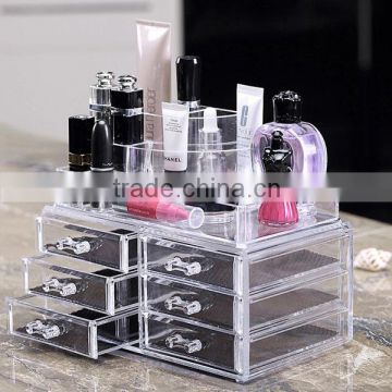 Acrylic Jewelry & Cosmetic Storage Display organizer plastic jewelry organizer