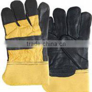 Black & Cream Working Gloves