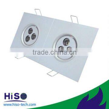 3*3W LED downlight