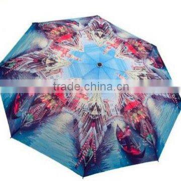 Digital Print Heat Tansparent Imprint ODM Auto Open Close High Quality Best Folding Umbrella photo-2