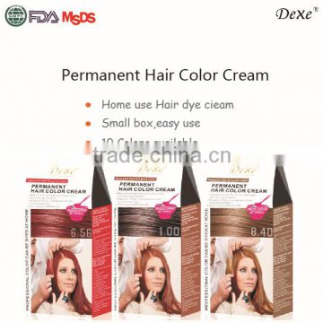 shine hair color cream with Dexe high profit margin product for hair color dye