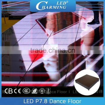 wholesale price light weight led light semi-outdoor video disco dance floor