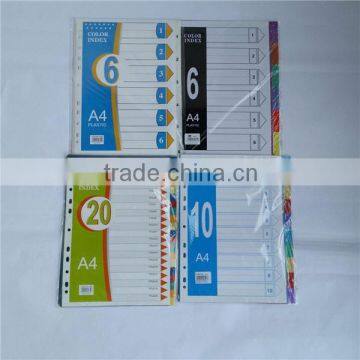 Hot sale based on atwork plastic dividers
