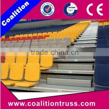Indoor Outdoor Gym Bleachers ,retractable Stadium Bleacher Seats Bleacher Chairs Quality Choice photo-4