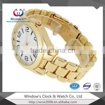 2016 Latest Custom Watch Face Gold Plated Wrist Watch Supplier's Choice photo-3