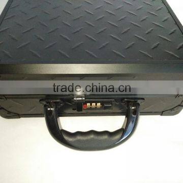 Black Aluminum Tool Case Plastic Surface Tool Case photo-5