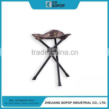 Steel folding Fishing Stool Camping , outdoor folding stool