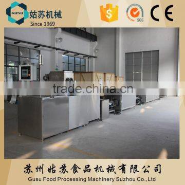 electric plc control chocolate chip depositing machine