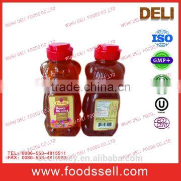 2014 New Product Cheap Price Best Quality Taste Same as Honey Bottled Honey Flavored Syrup