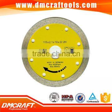 Continuous Circular Wet Diamond Cutting Disc