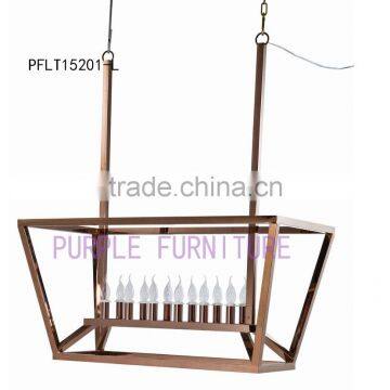 stainless steel 2016 fashion copper plated pandant lamps