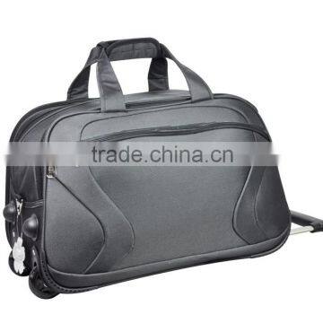 Rolling Duffle Bag Polyester Gray X8002S130002