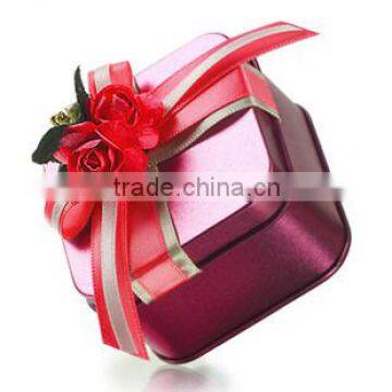 Wholesale 2014 tin wedding favour gift box