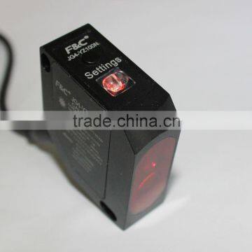JG4-YZ100/JG4-YZ300 Series Laser Sensors, Laser Photoelectric Sensors, PNP/NPN, NO.NC, 12~24VDC Laser Sensor..