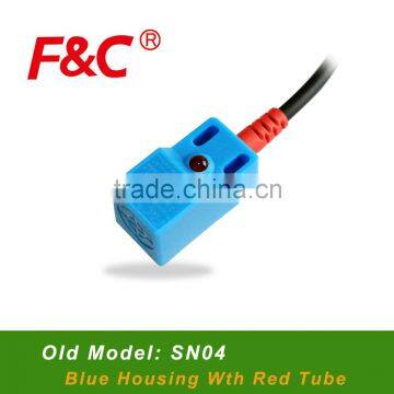 F3N-18TN05 series (SN04), Square Shape Inductive Proximity Sensor, Reverse Polarity Protected, Short-Circuit Protected, IP67