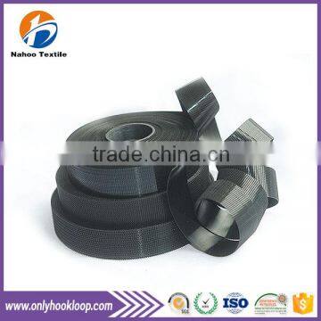 Hot sell logo printed injection hook and loop tape, custom injection hook loop fastener