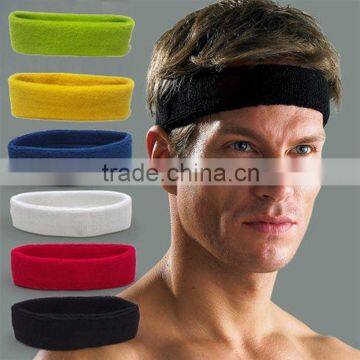 ladies terry cotton tennis headband