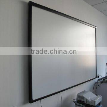 Optical dual touch interactive whiteboard classroom whiteboard