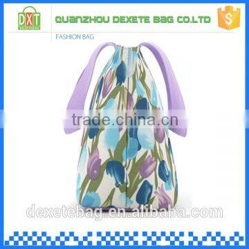 Good Quality Flower Violet Handle Cute Boy Diaper Bags photo-3
