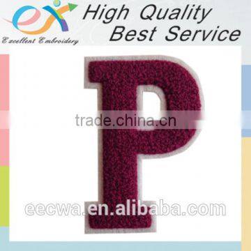 professionally customize sew on chenille letters