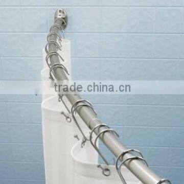 " L " Shape "U" Shape Shower Curtain Pole