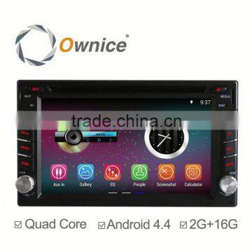 2G Ram Factory price quad core Android 4.4 & Android 5.1 Car multimedia for universal 2 din built in wifi