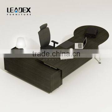 Elegant Modern Executive Office Table Design/Solid Surface CEO Executive Desk photo-4
