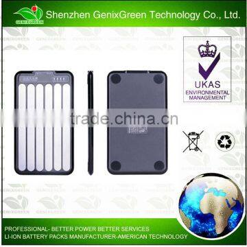 China 4400 mah qi wireless charger for iphone5 Samaung galaxy S4