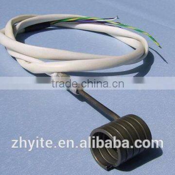 Hot runner system coil heaters for plastic injection molds