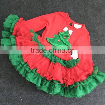 Children Girls Brand Christmas Outfit Chinese Garment Factory