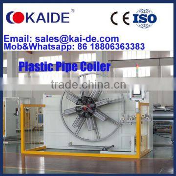 China Plastic Poly HDPE PE-RT PERT PE Pipe Coiler For Sale