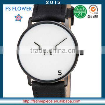 FS FLOWER - Simple Minimalist Men Hand Watch 2015