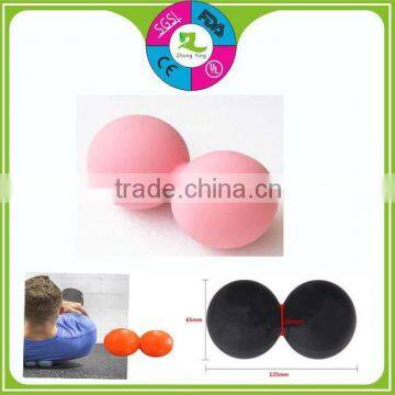 Cute design silicone Peanut shape Muscle Roller Ball