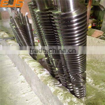 Nitrided Conical Twin Screw Barrel for Extruders