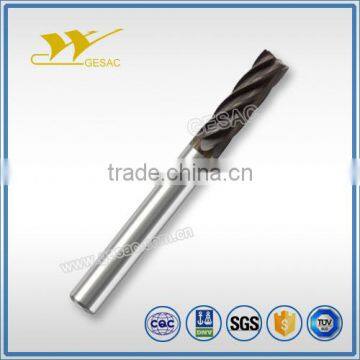 6 Flute Standard Length Square Carbide Endmill for Steel or Cast Iron Milling