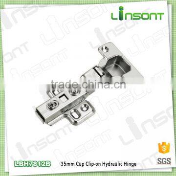 China manufacture hydraulic clip on spring hinge furniture accessories door hinge