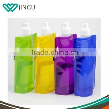 Wholesale BPA Free 480ml Foldable Water Bottle