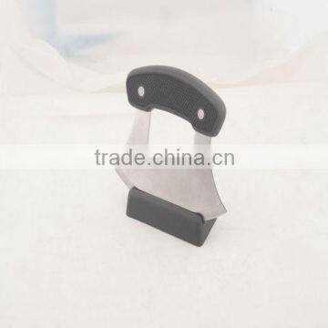 Stainless Steel Onion Cutter With Plastic Handle