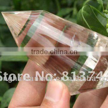 happy crystal quartz point,crystal pillar